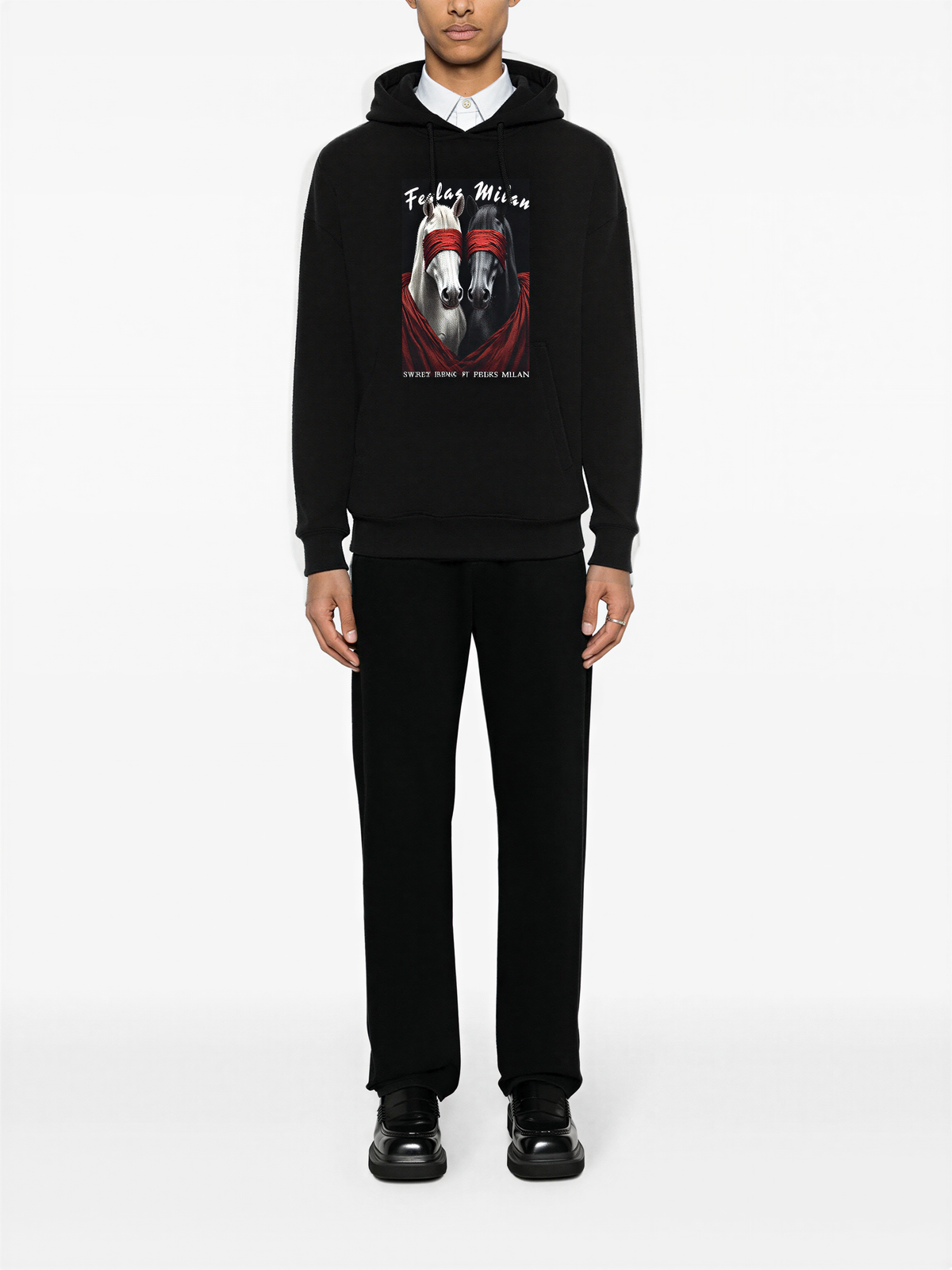 Áo hoodie FesFas in hình ngựa