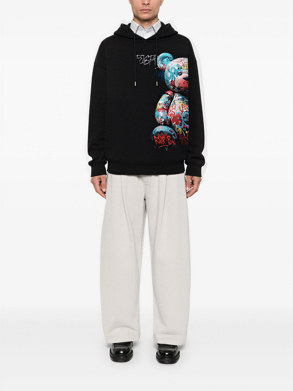 Áo hoodie FesFas in hình teddy gấu