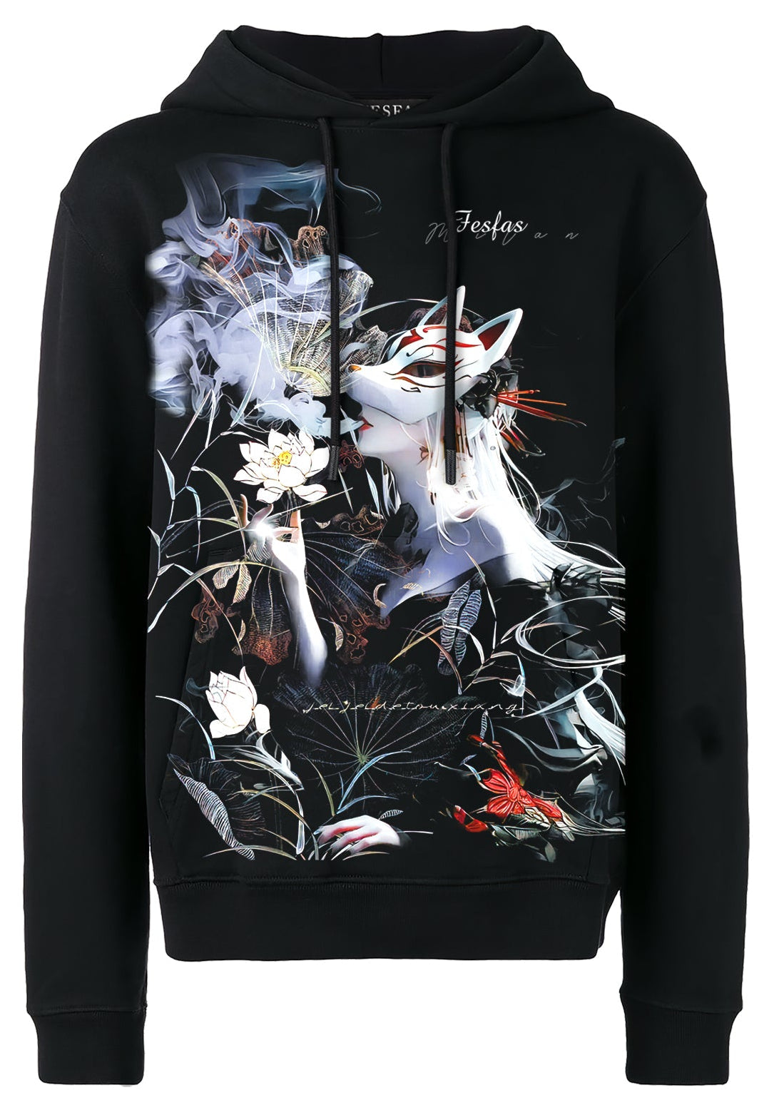 Bộ hoodie FesFas in hình japanese hình xăm