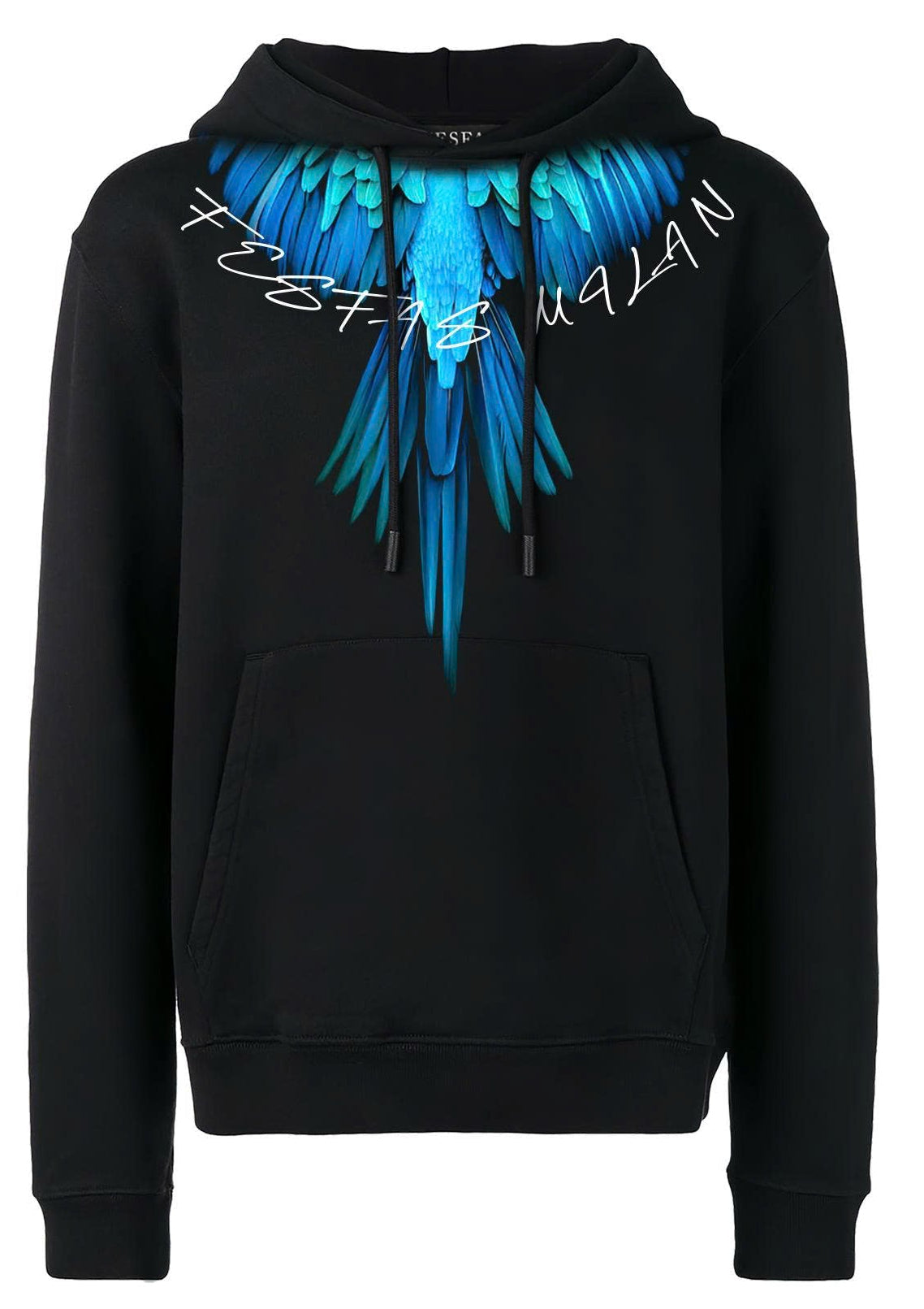 Bộ hoodie FesFas in hình đôi cánh