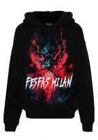 Áo hoodie FesFas in hình dung hợp quỷ Oni