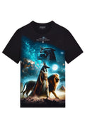 FesFas anubis-print | Áo Thun | Nam | Màu Đen