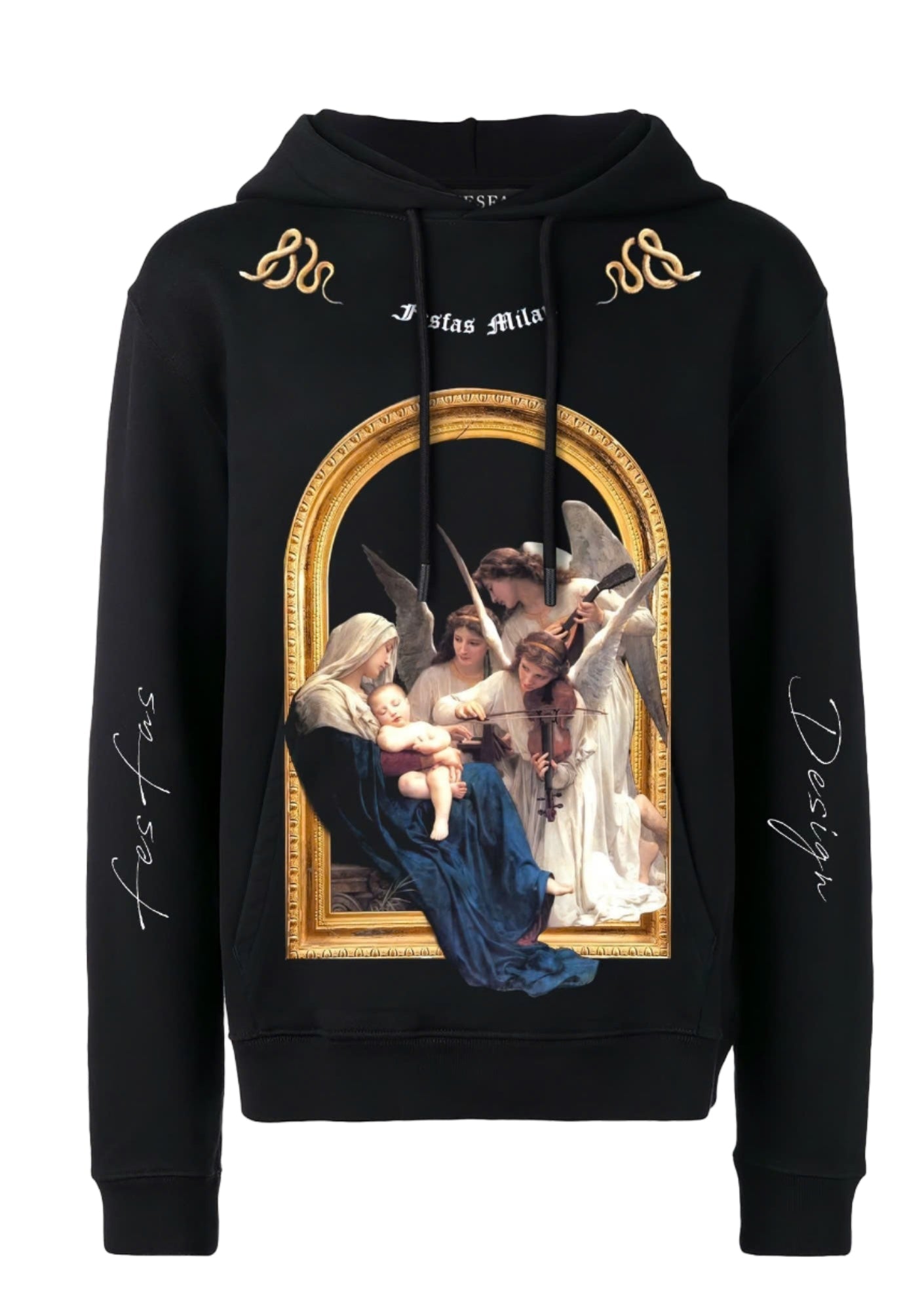 Áo hoodie FesFas in hình thiên thần