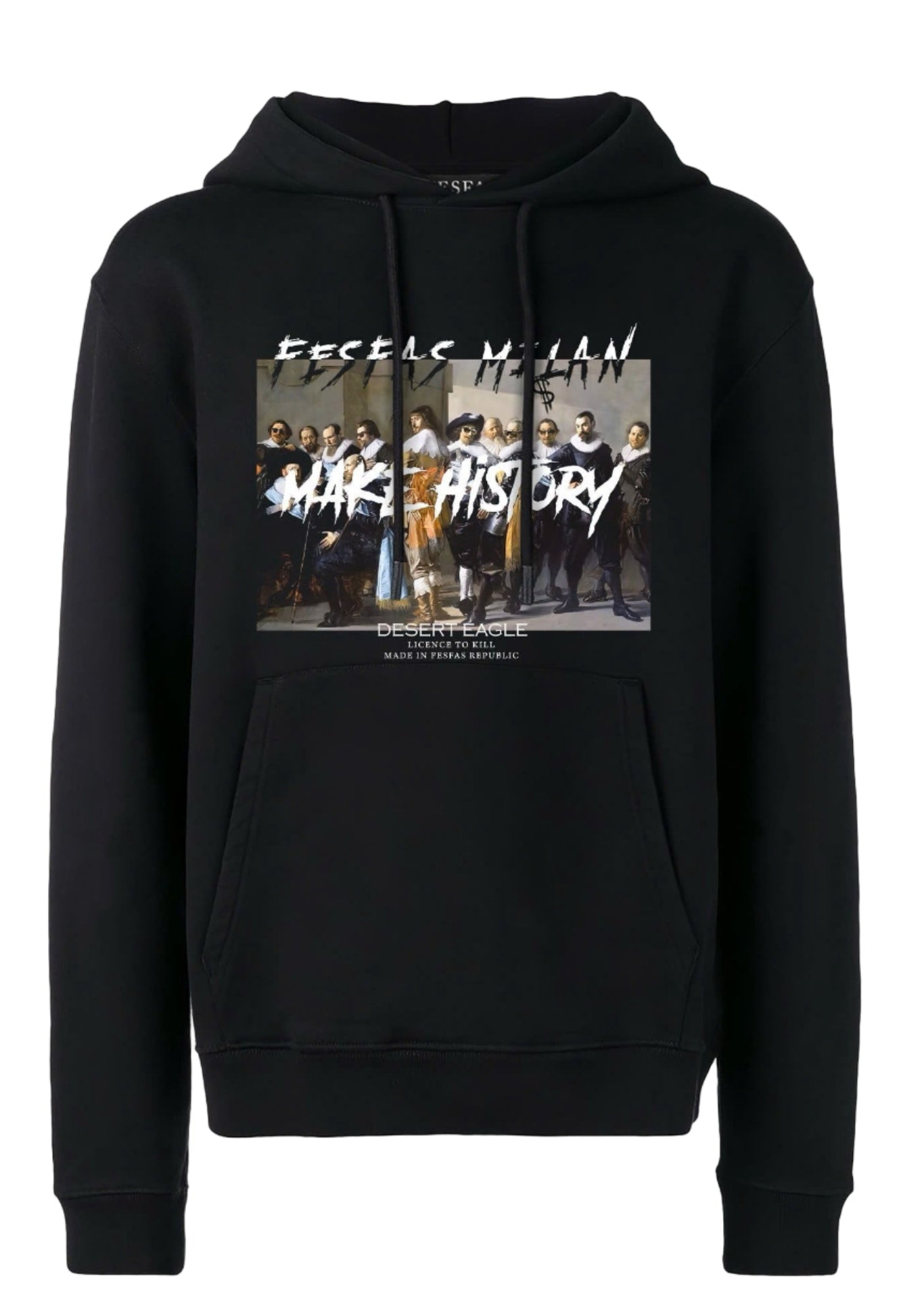 Bộ hoodie FesFas in hình danh họa