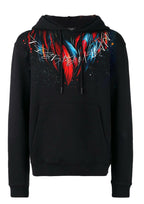 Bộ hoodie FesFas in hình lông vũ đa sắc