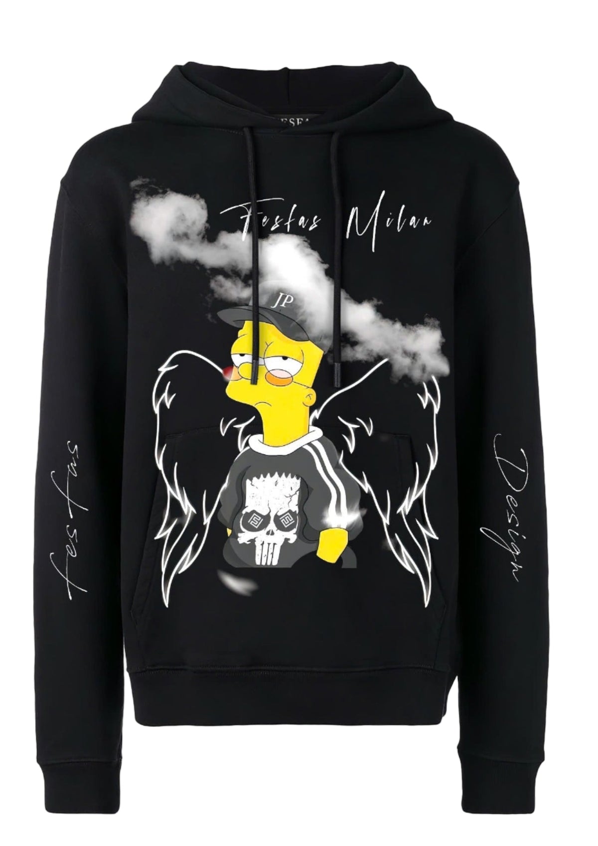 Áo hoodie FesFas in hình thiên thần