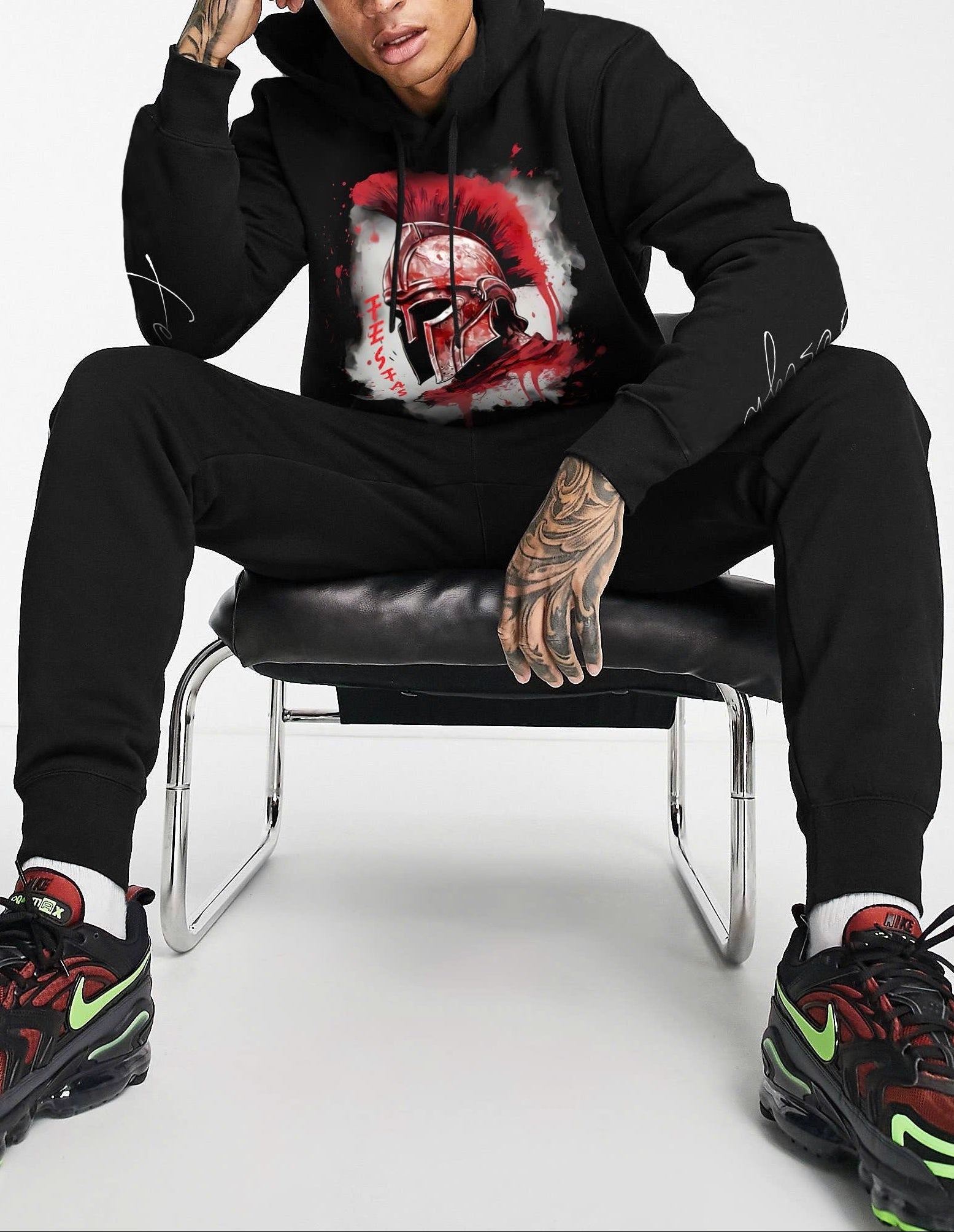 Áo hoodie FesFas in hình chiến binh
