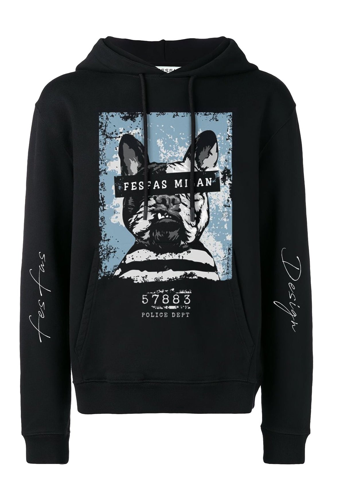 Áo hoodie FesFas in hình chó con