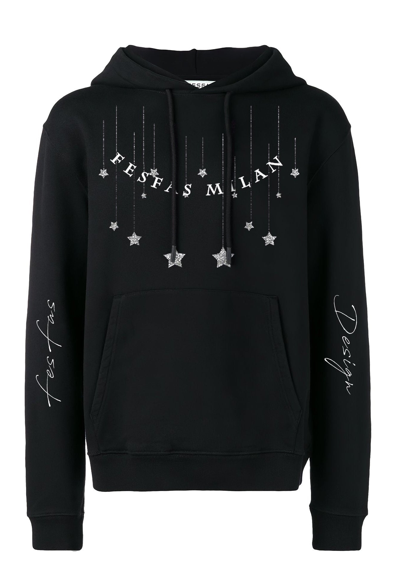 Áo hoodie FesFas in hình sparkling những vì sao