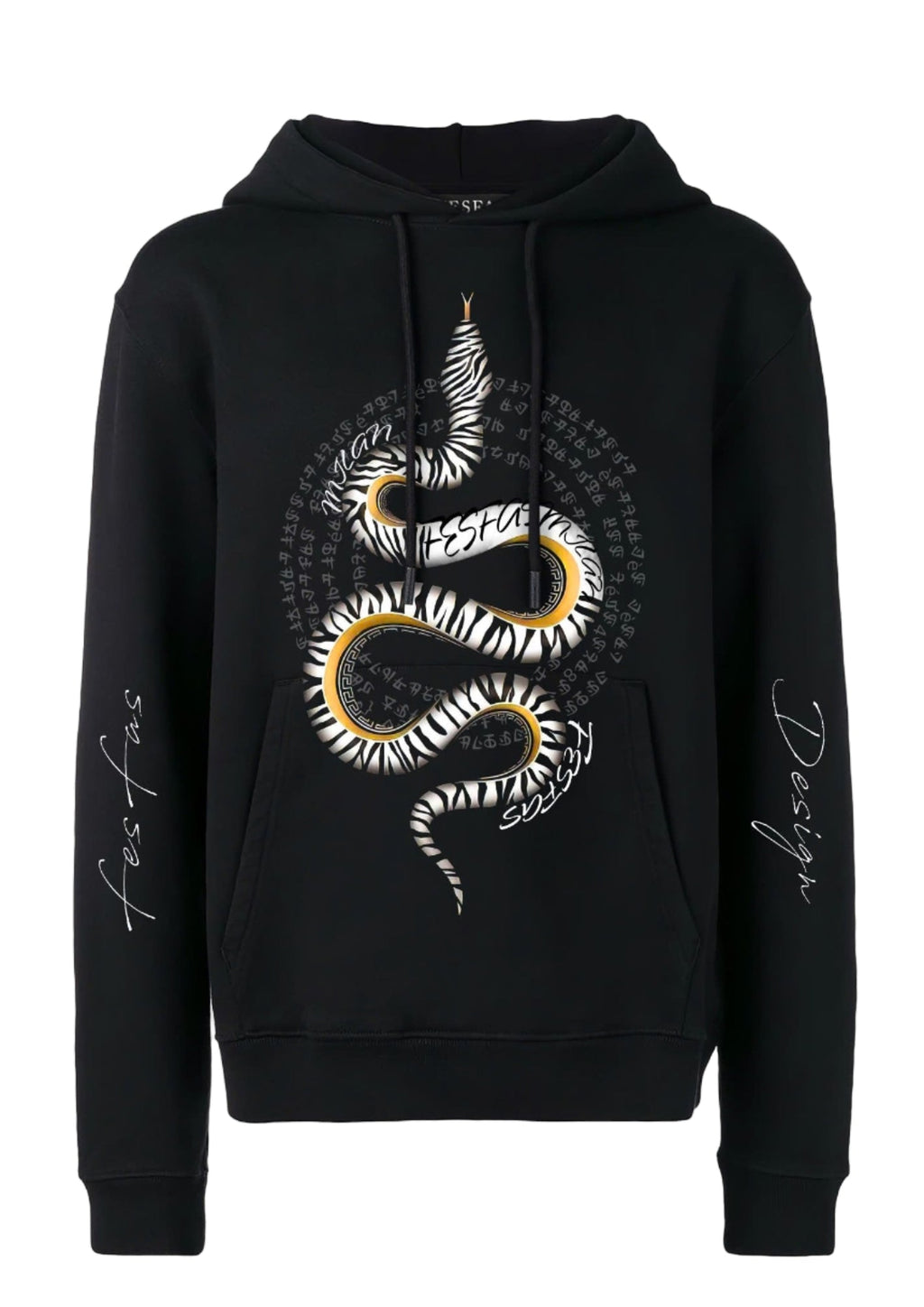 Áo hoodie FesFas in hình rắn