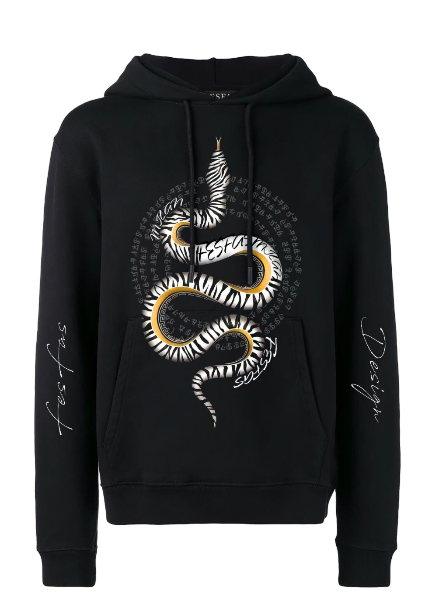 Áo hoodie FesFas in hình rắn