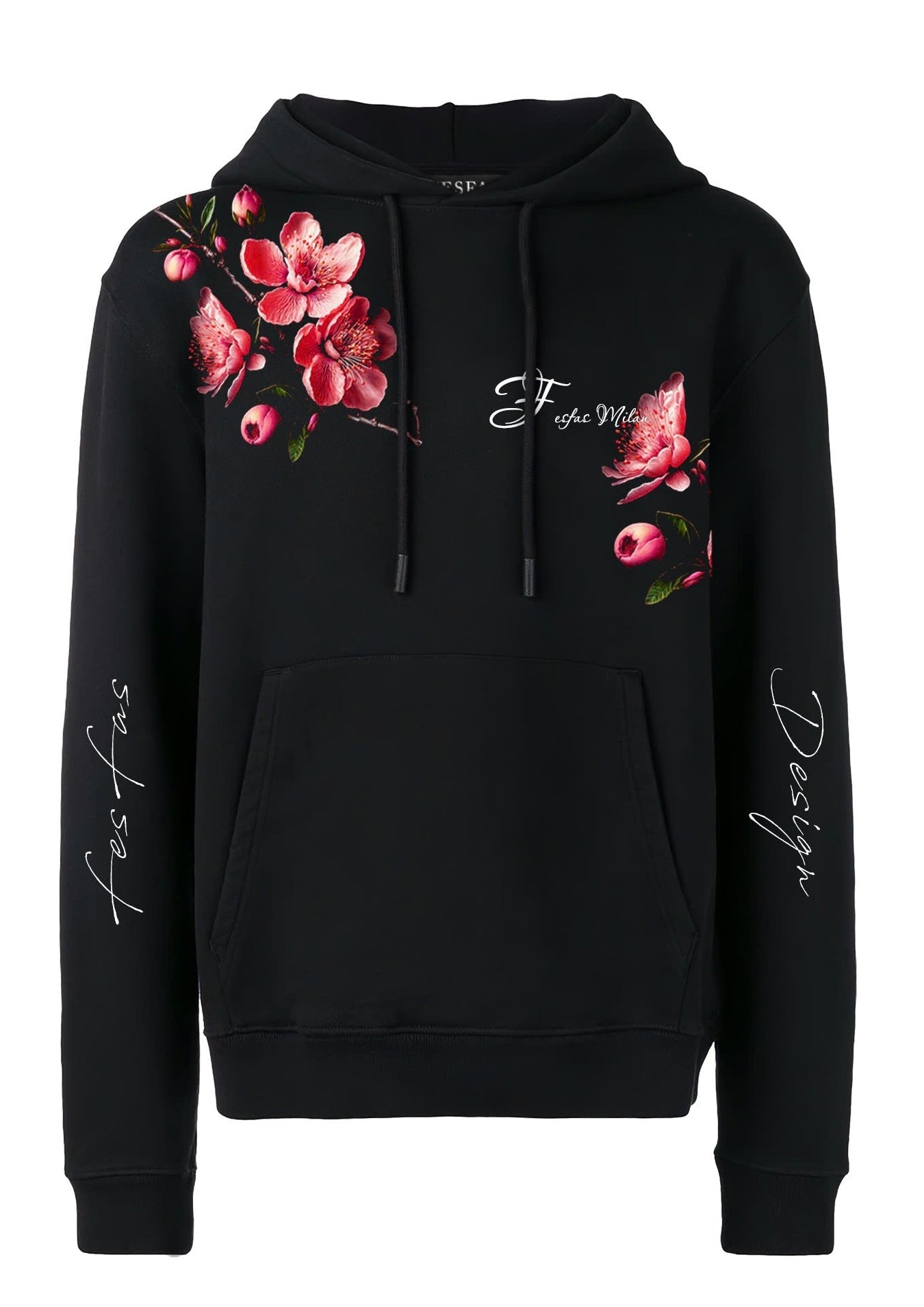Áo hoodie FesFas in hình hoa