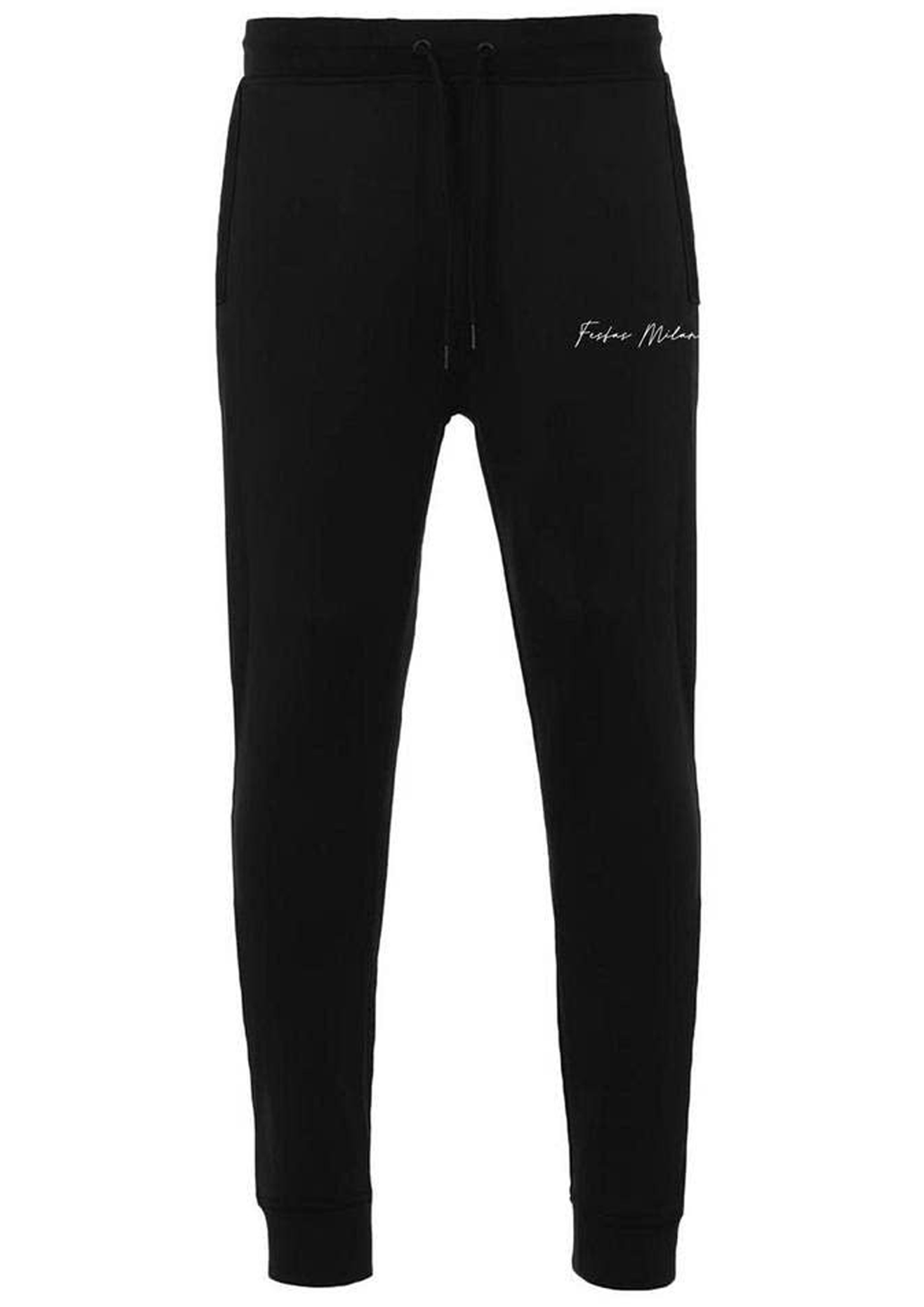 Bộ hoodie FesFas in hình báo đen