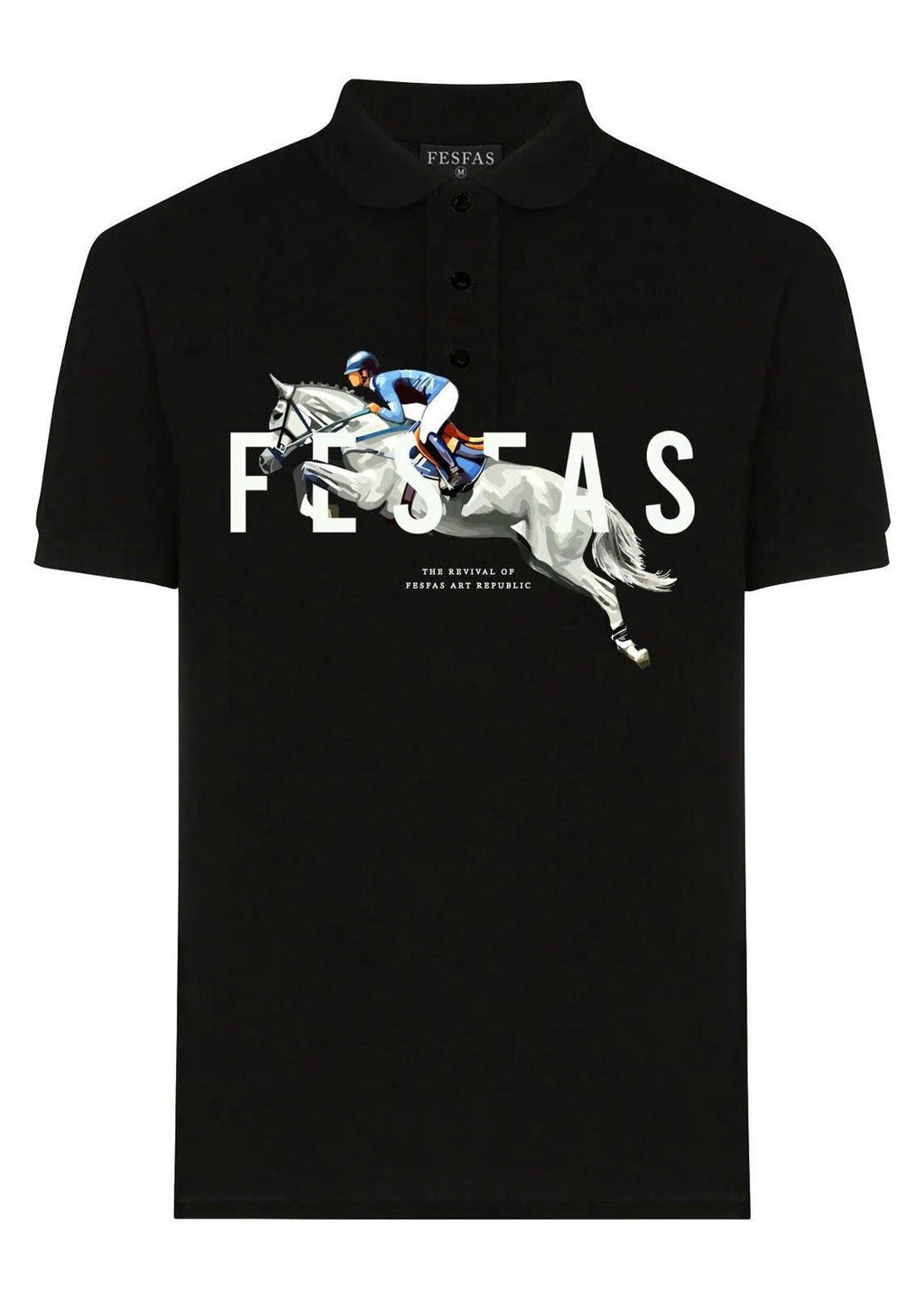 Áo polo FesFas in hình ngựa