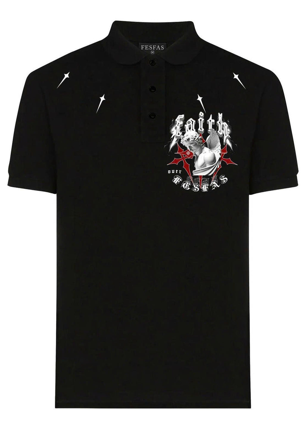 Áo polo FesFas in hình thiên thần