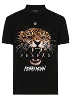 Áo Polo FesFas Họa Tiết Báo Đốm Jaguar