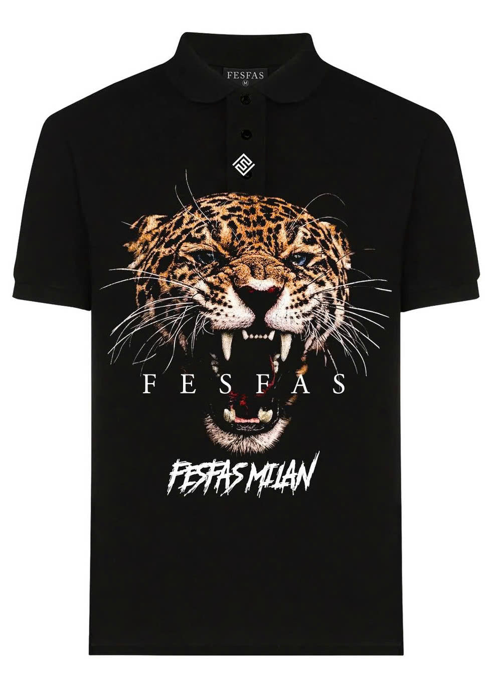 Áo polo FesFas in hình báo đốm