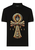 Áo polo FesFas in hình ankh