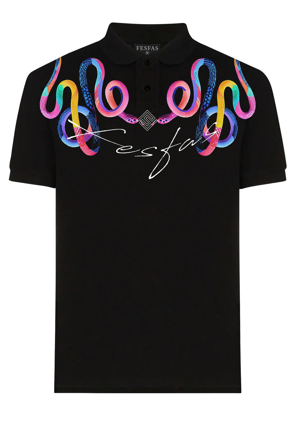 Áo polo FesFas in hình rắn
