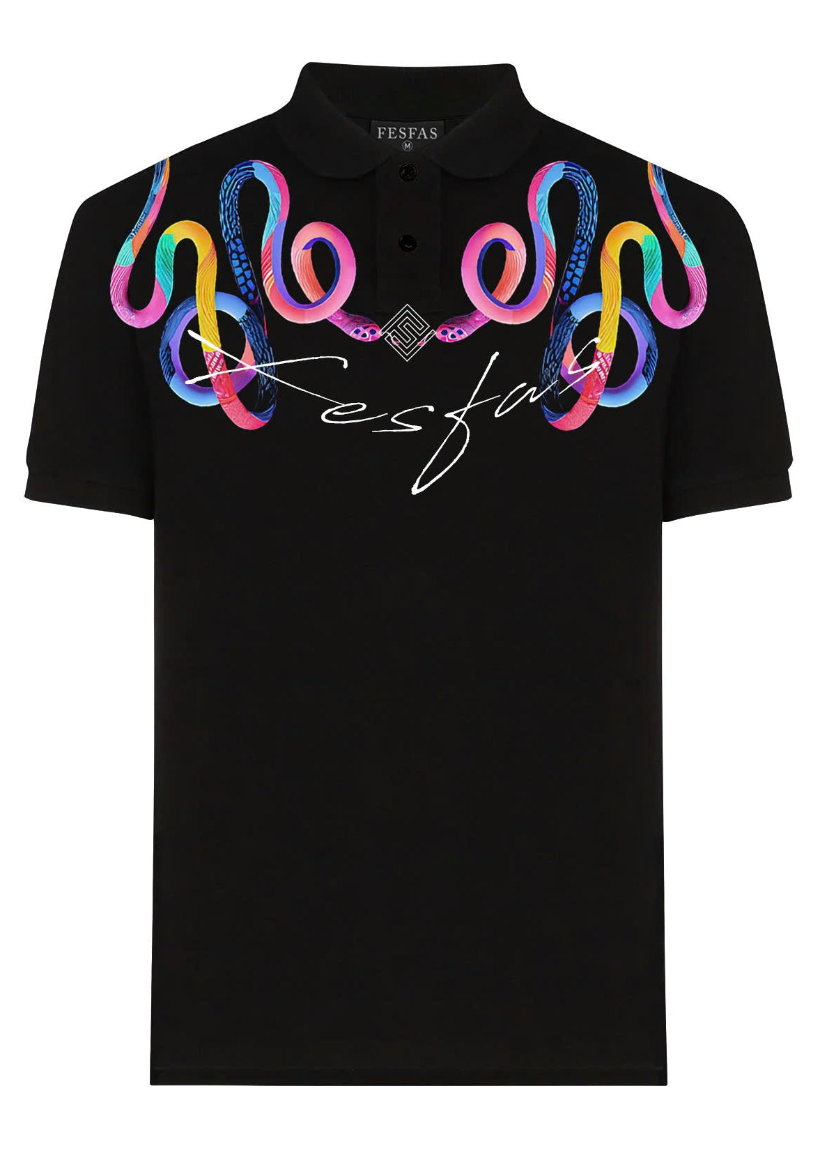 Áo polo FesFas in hình rắn