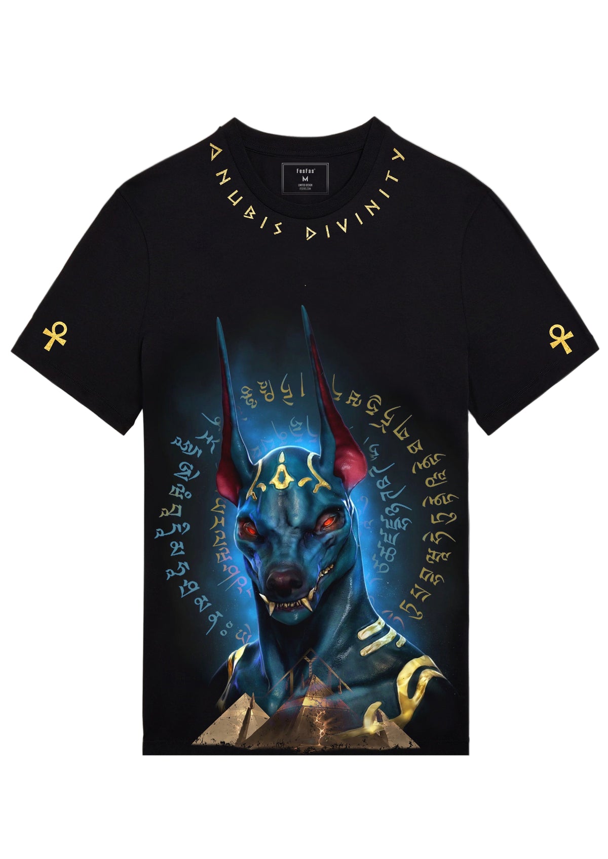 Áo Thun FesFas Họa Tiết Thần Anubis