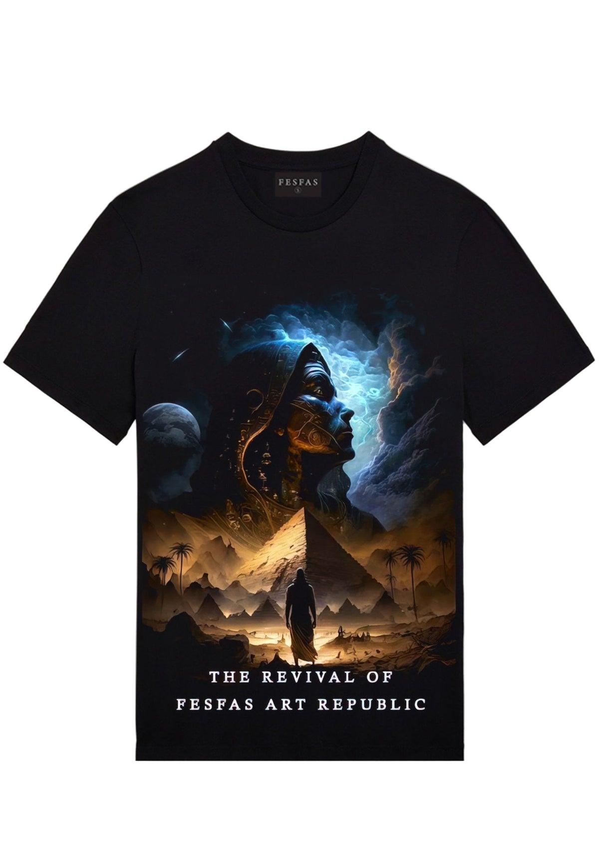 FesFas pyramid-print | Áo Thun | Nam | Màu Đen