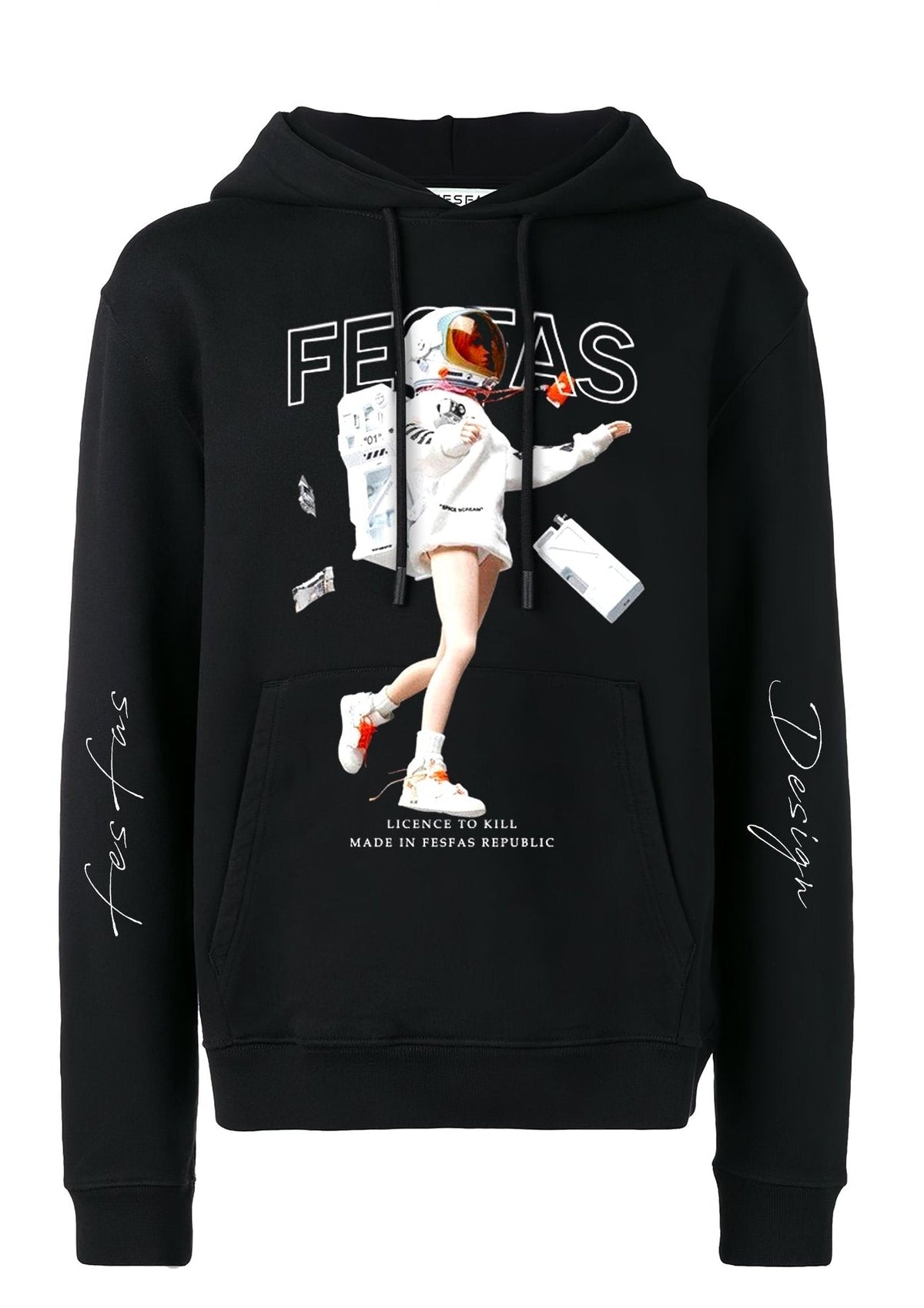 Áo Hoodie FesFas Họa Tiết Capheny