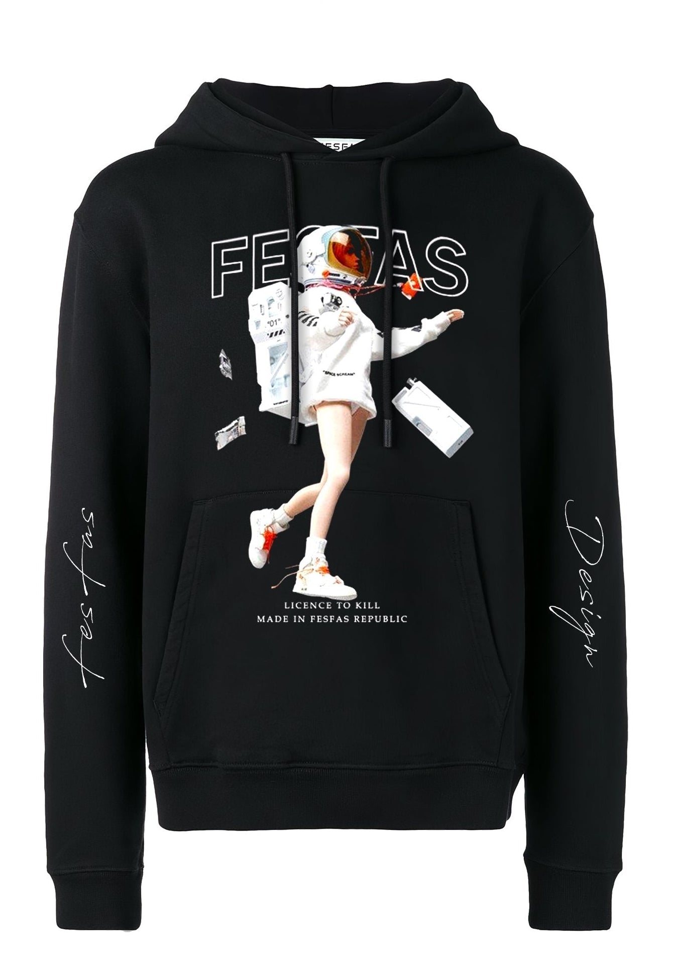 Áo hoodie FesFas in hình capheny