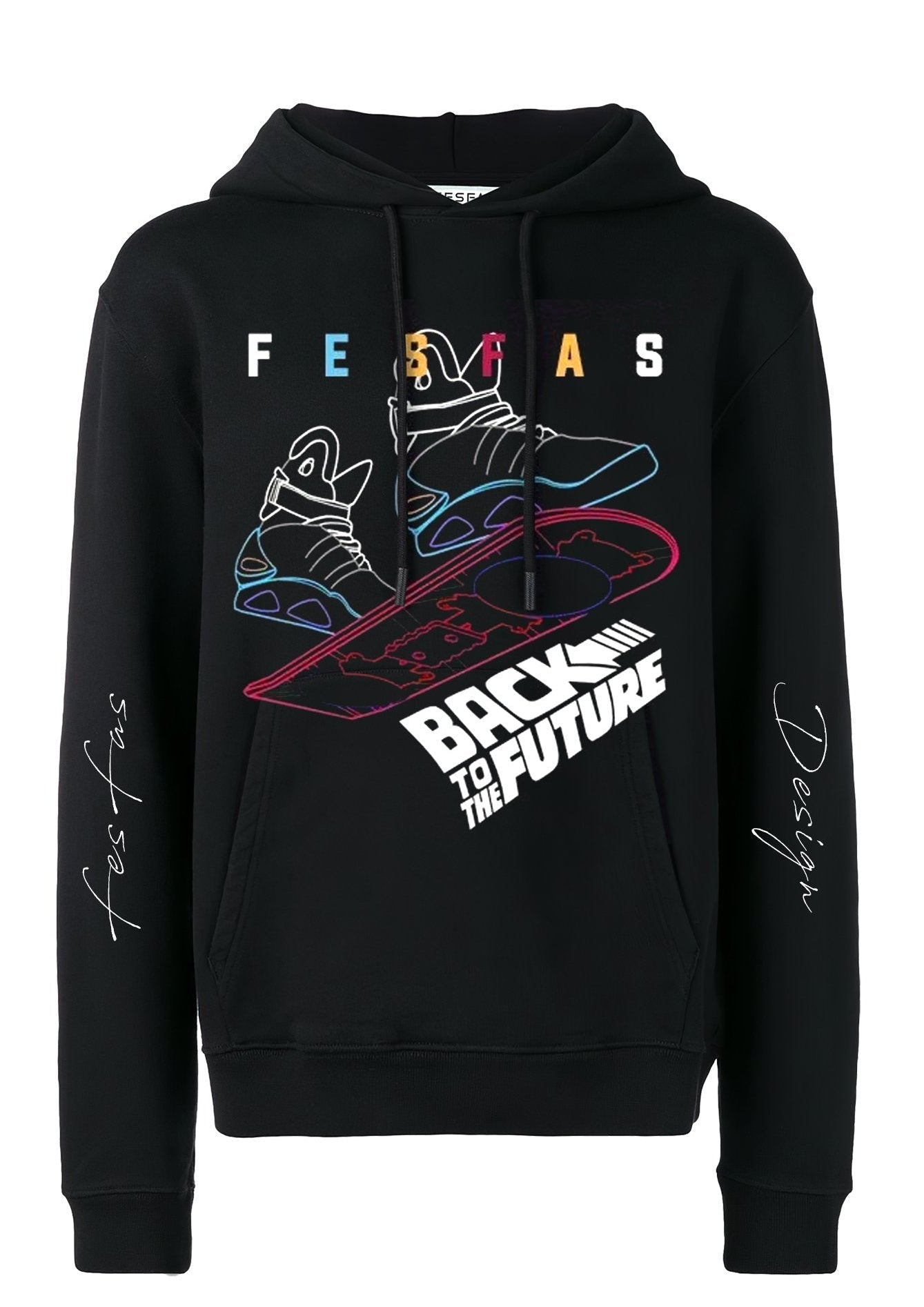 Áo hoodie FesFas in hình thể thao giày
