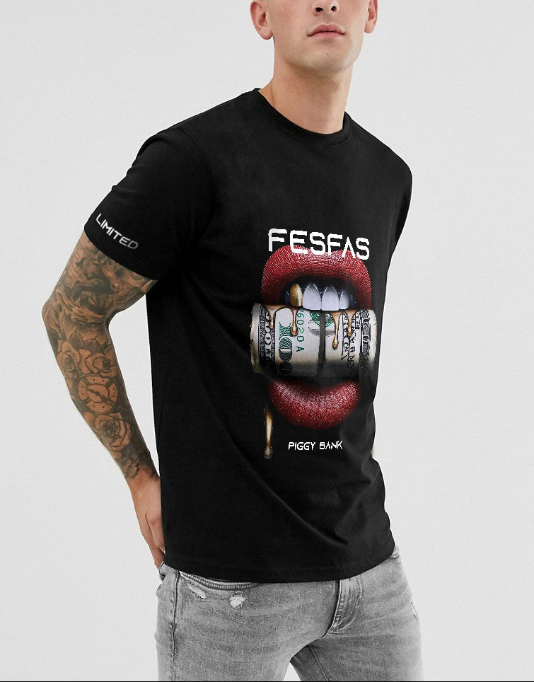 Áo thun FesFas in hình lips
