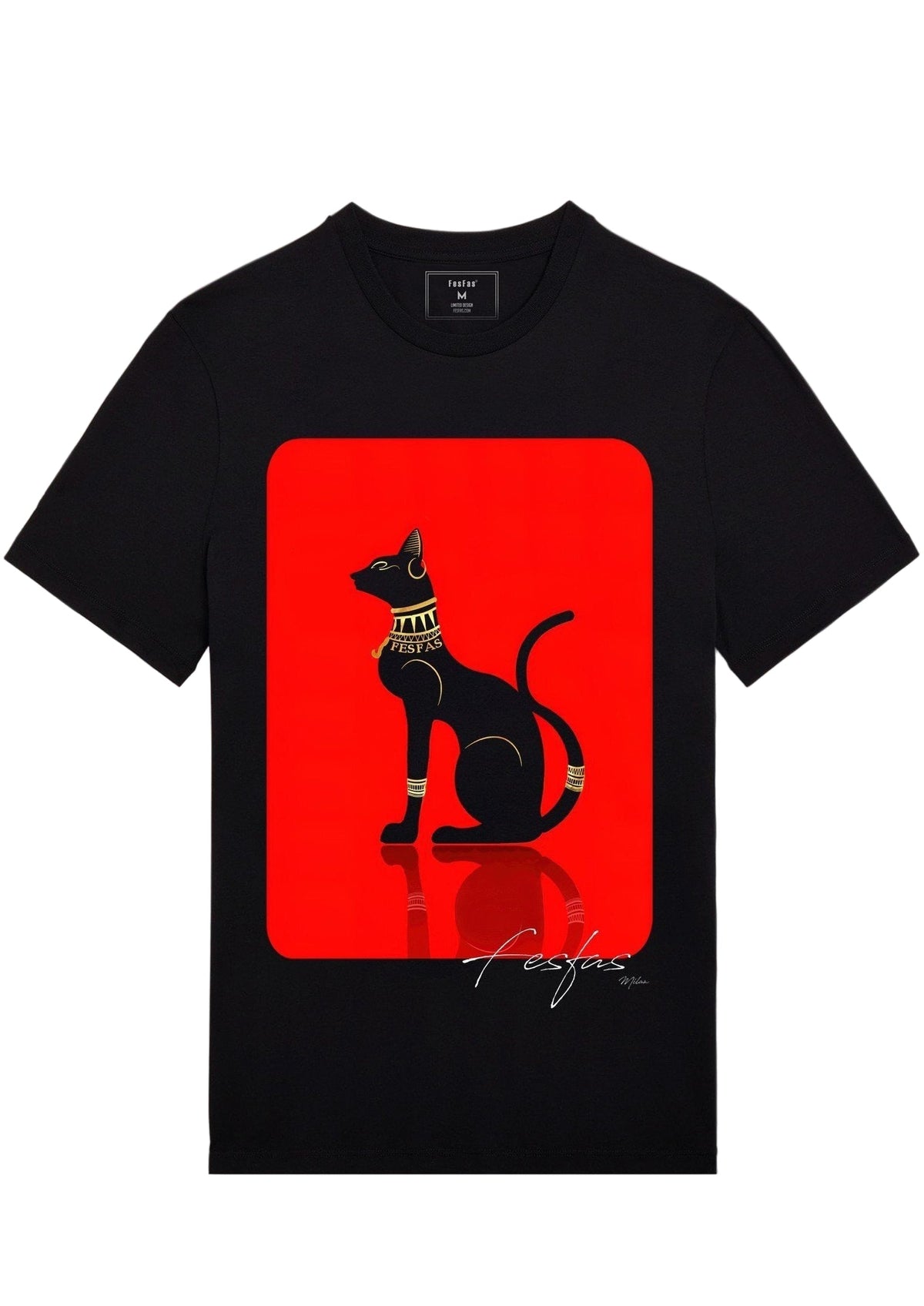 Áo thun FesFas in hình bastet