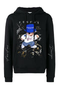 Áo hoodie FesFas in hình gấu hip-hop
