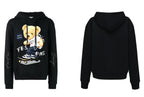 Áo hoodie FesFas in hình gấu trượt ván