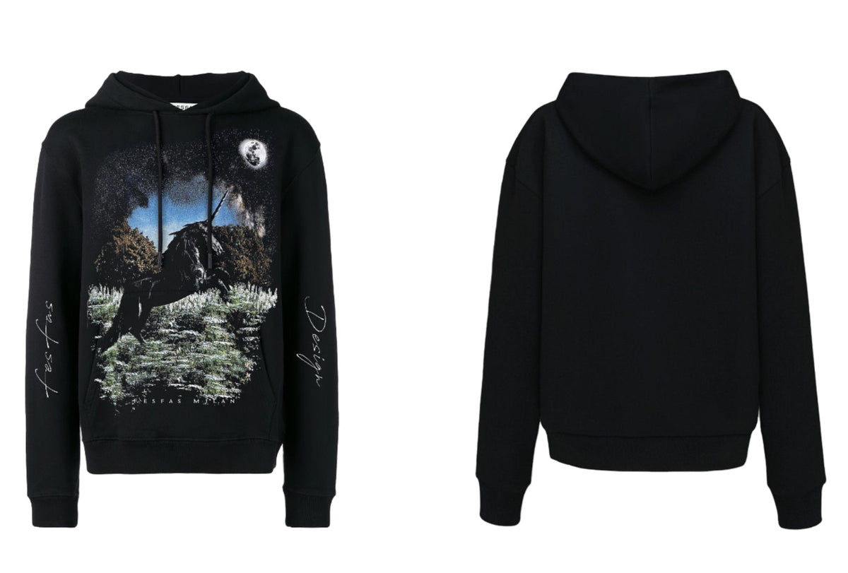 Áo Hoodie FesFas Họa Tiết Vườn Hoa Thạch Nam