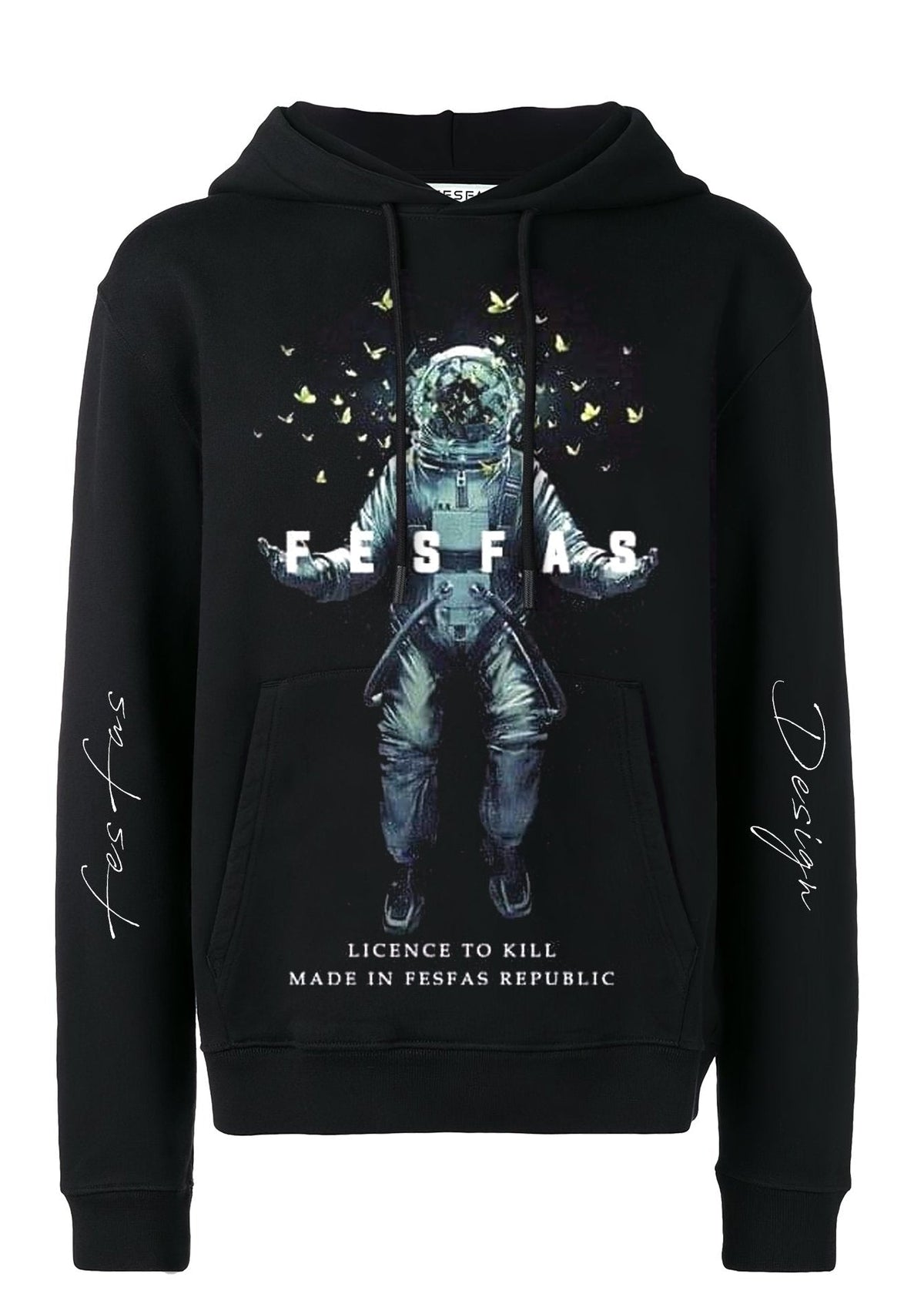 Áo hoodie FesFas in hình phi hành gia