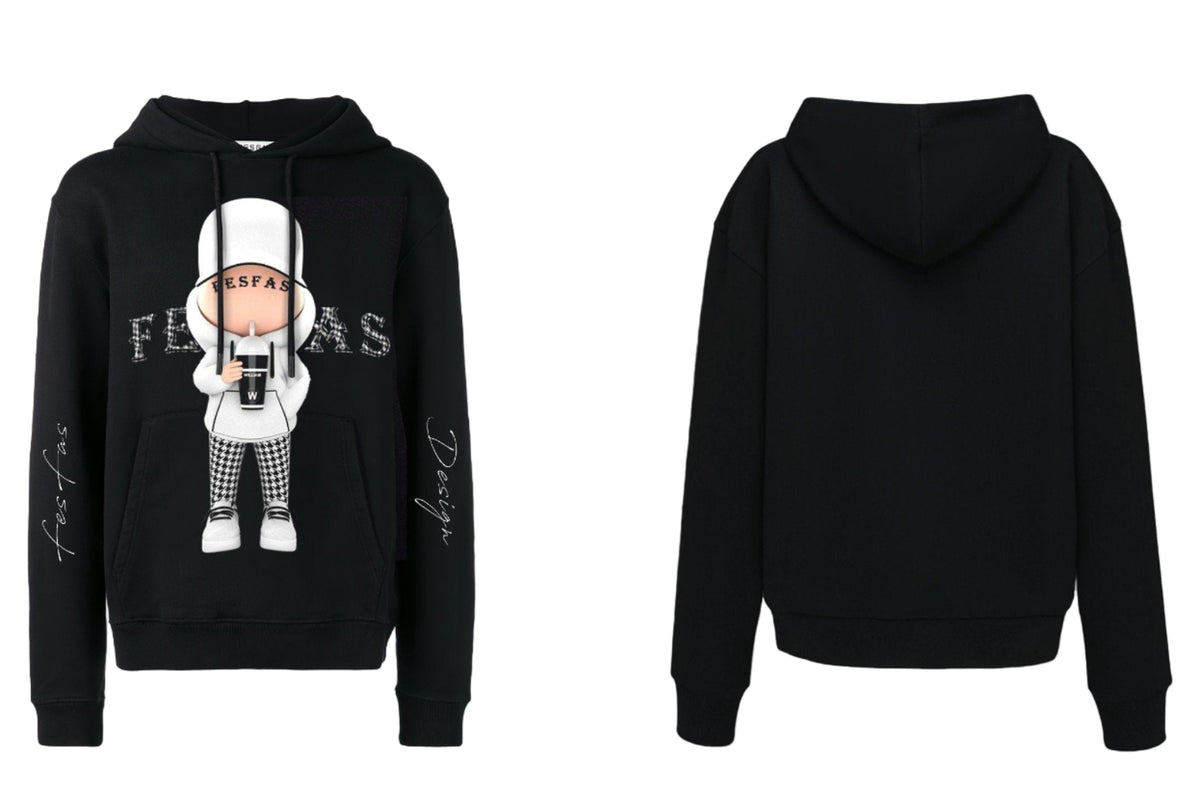 Áo hoodie FesFas in hình chàng trai cá tính