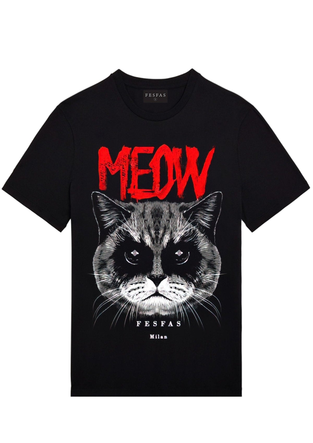 Áo thun FesFas in hình meow