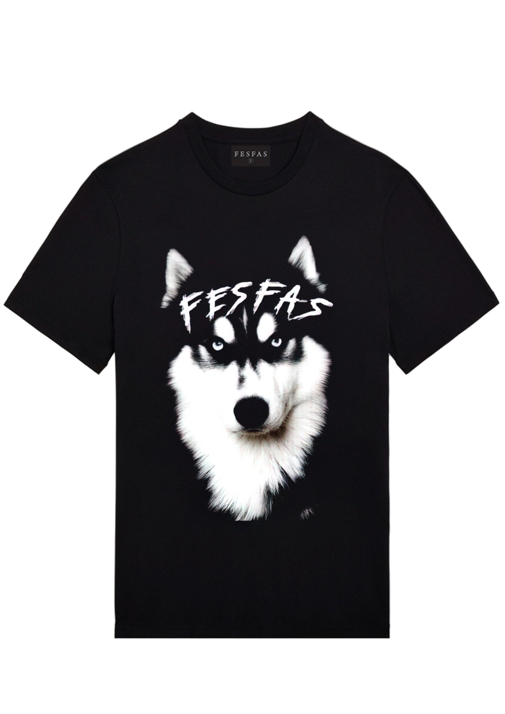 Áo thun FesFas in hình chó Husky
