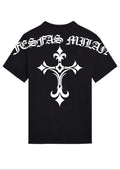 FesFas Cross-print | Áo Thun | Nam | Màu Đen