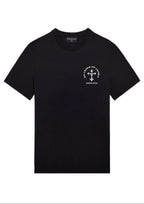 FesFas Cross-print | Áo Thun | Nam | Màu Đen