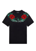 FesFas Floral-print | Áo Thun | Nam | Màu Đen