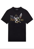 FesFas Angel-print | Áo Thun | Nam | Màu Đen