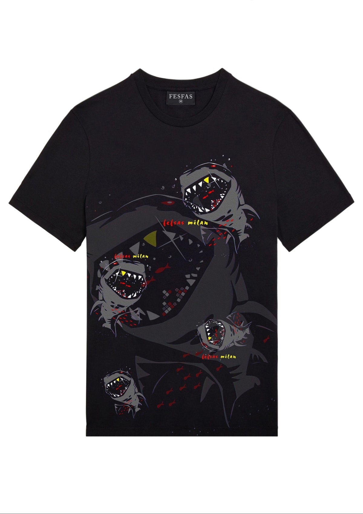 Áo thun FesFas in hình t-rex