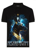Áo polo FesFas in hình chó Doberman