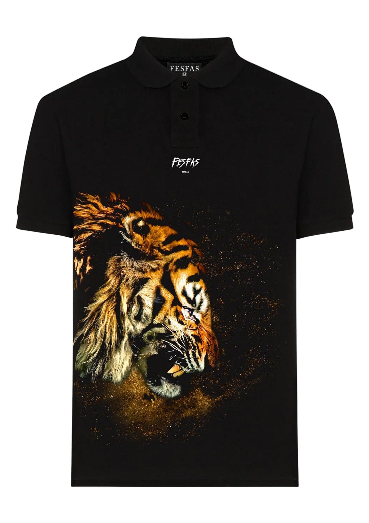 Áo polo FesFas in hình hổ