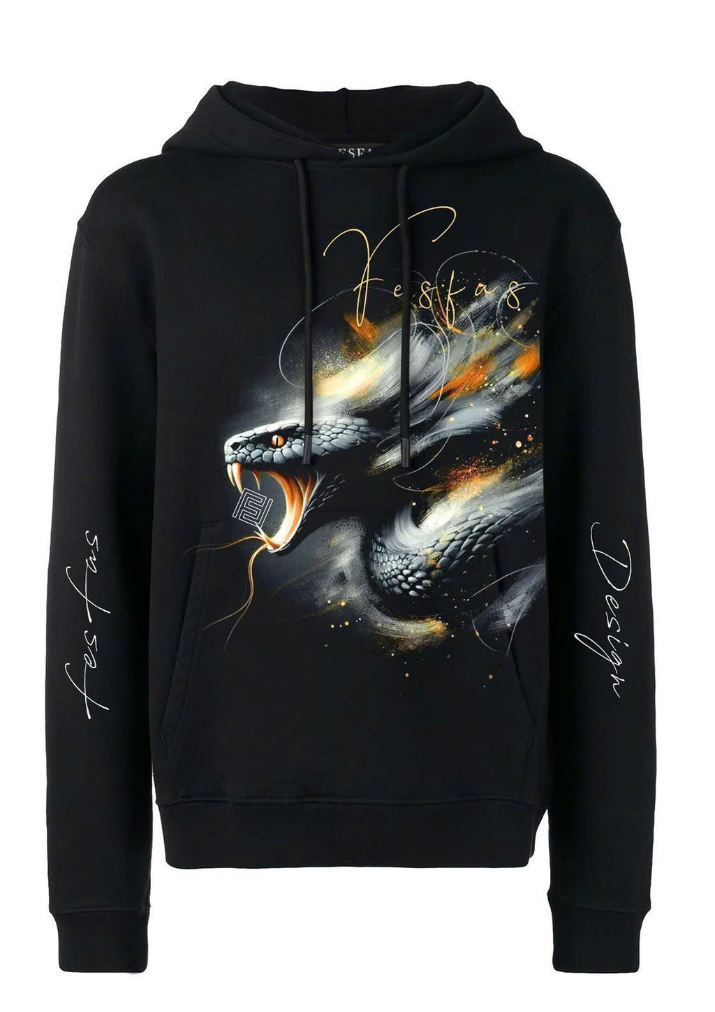 Áo hoodie FesFas in hình rắn