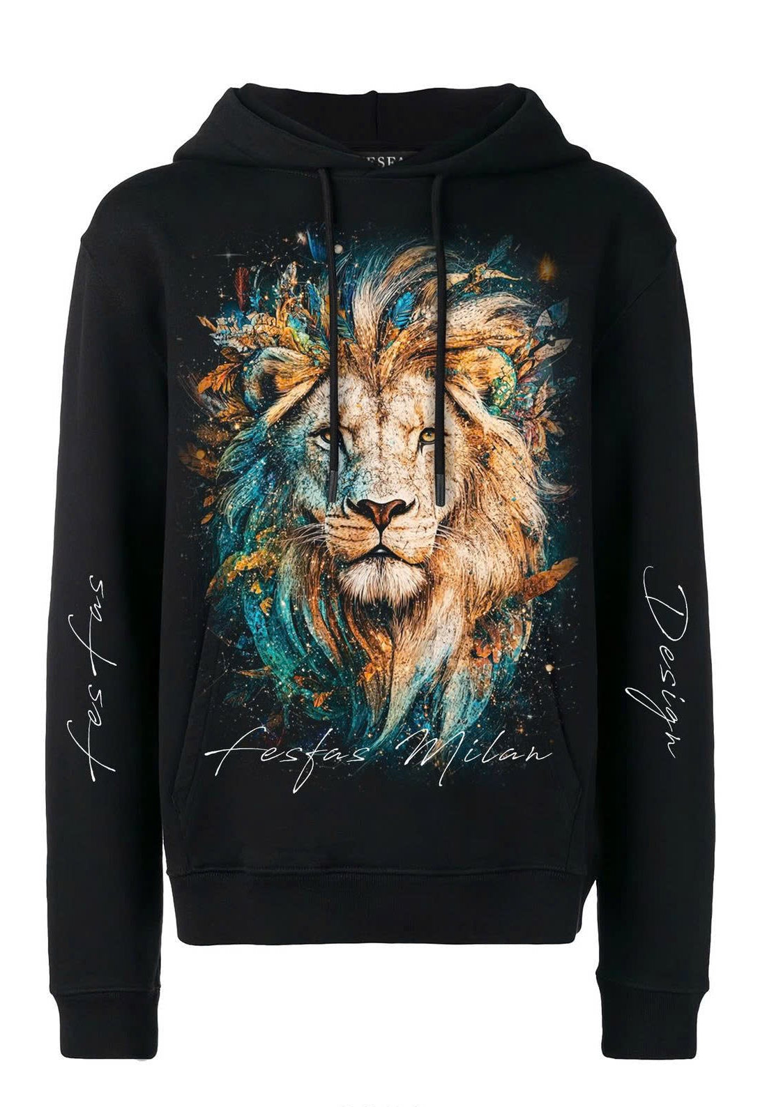 Áo hoodie FesFas in hình sư tử