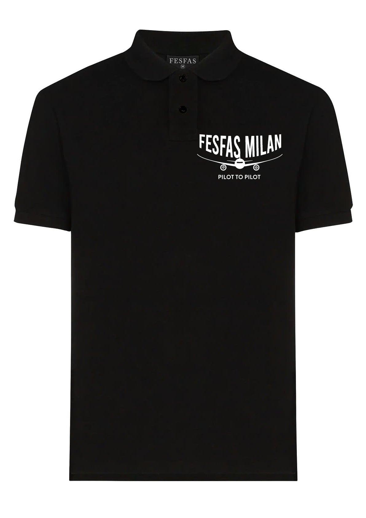 Áo polo FesFas in hình phi công với phi công