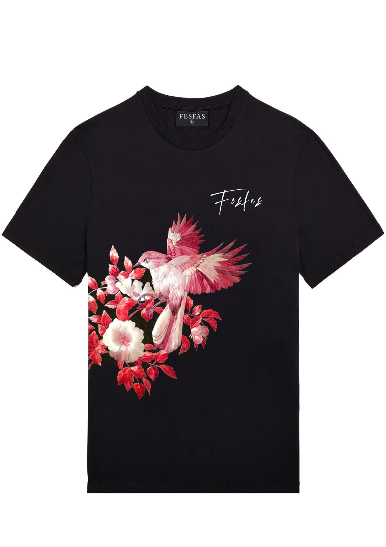 FesFas parrot-print | Áo Thun | Nam | Màu Đen
