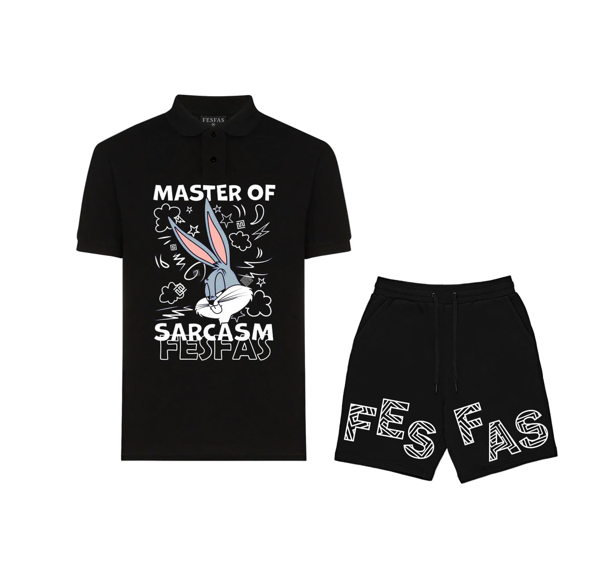 Áo polo FesFas in hình thỏ